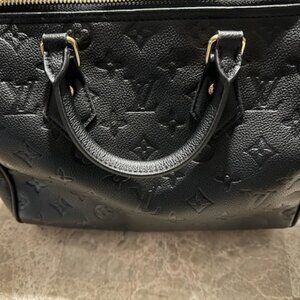 Brand New 20cm Size Fasion Satchel Tote-All Black-Long Crossbody Strap INCLUDED!